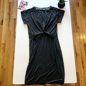 Twisted T shirt dress